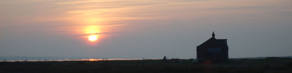 OUt on the water on Blakeney Estuary
